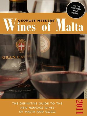 cover image of Georges Meekers' Wines of Malta